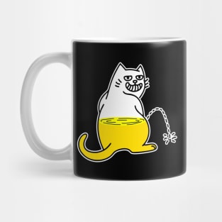 Bad cat and humor Mug